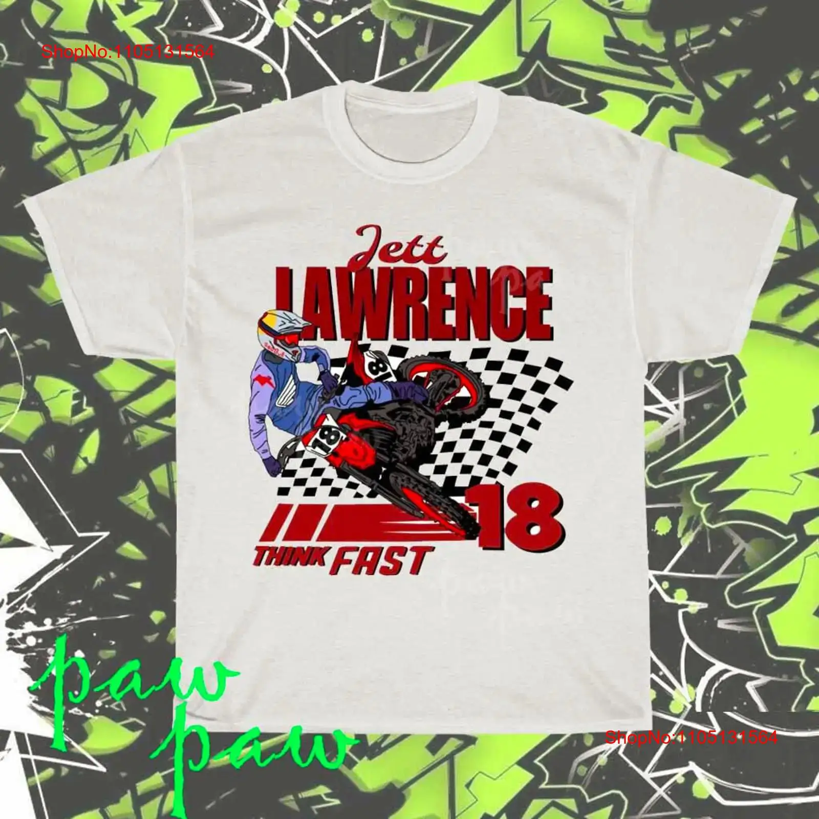 Streetwear Brand New - Gloednieuw Jett Lawrence HD Logo Amerikaans