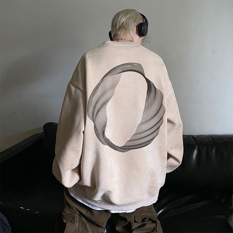 Streetwear Brand Cheap - Fleece gevoerde warme Amerikaanse stijl wintersweatshirts