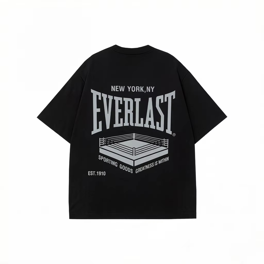 Streetwear Brand Rings - Boksring zwaargewicht merk T-shirt katoen grafisch