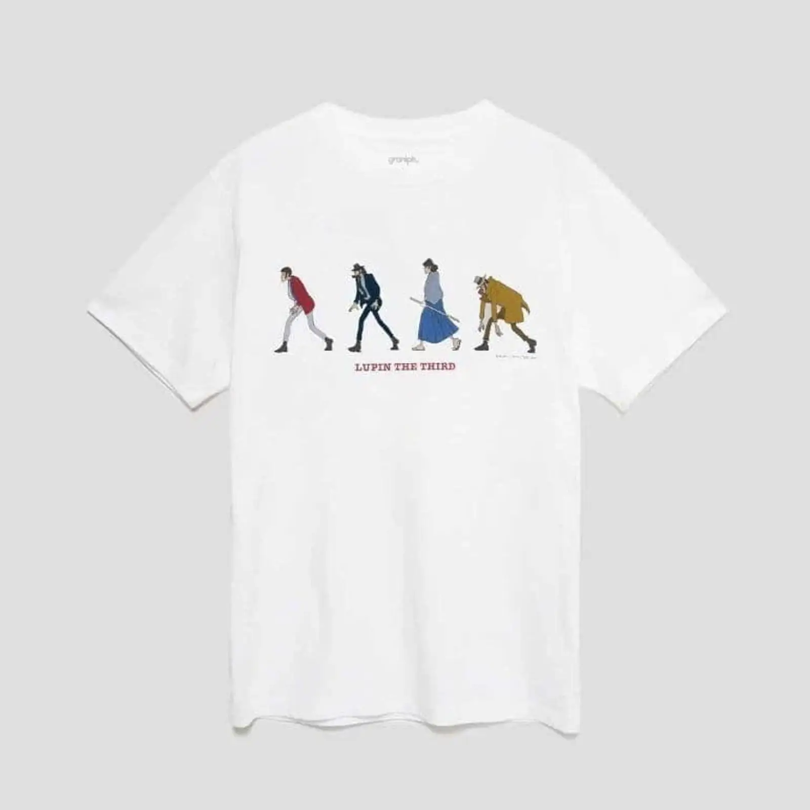 Streetwear Brand Designs - Graniph Lupin III T-shirt maat L