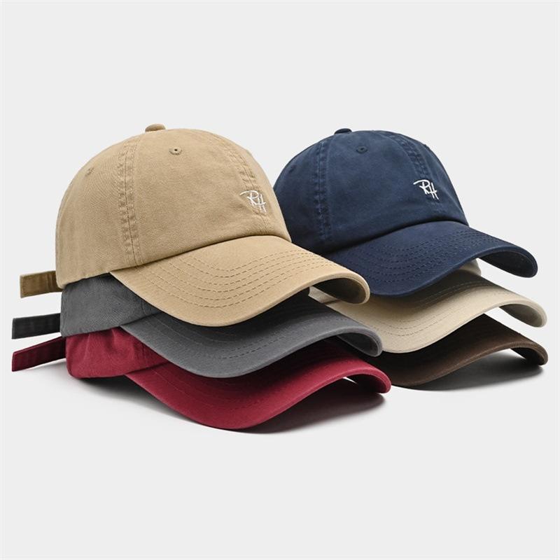 Streetwear Brand Hats - RH Letter Borduurwerk Baseballpet Verstelbare Zomer