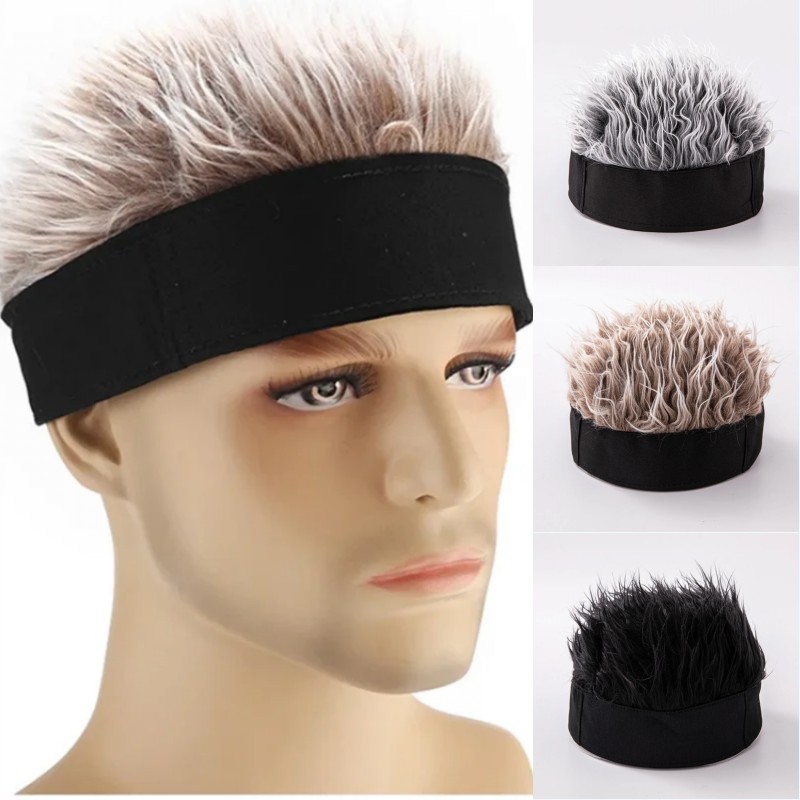 Streetwear Brand Hats - Synthetische pruik kort haar beanie muts