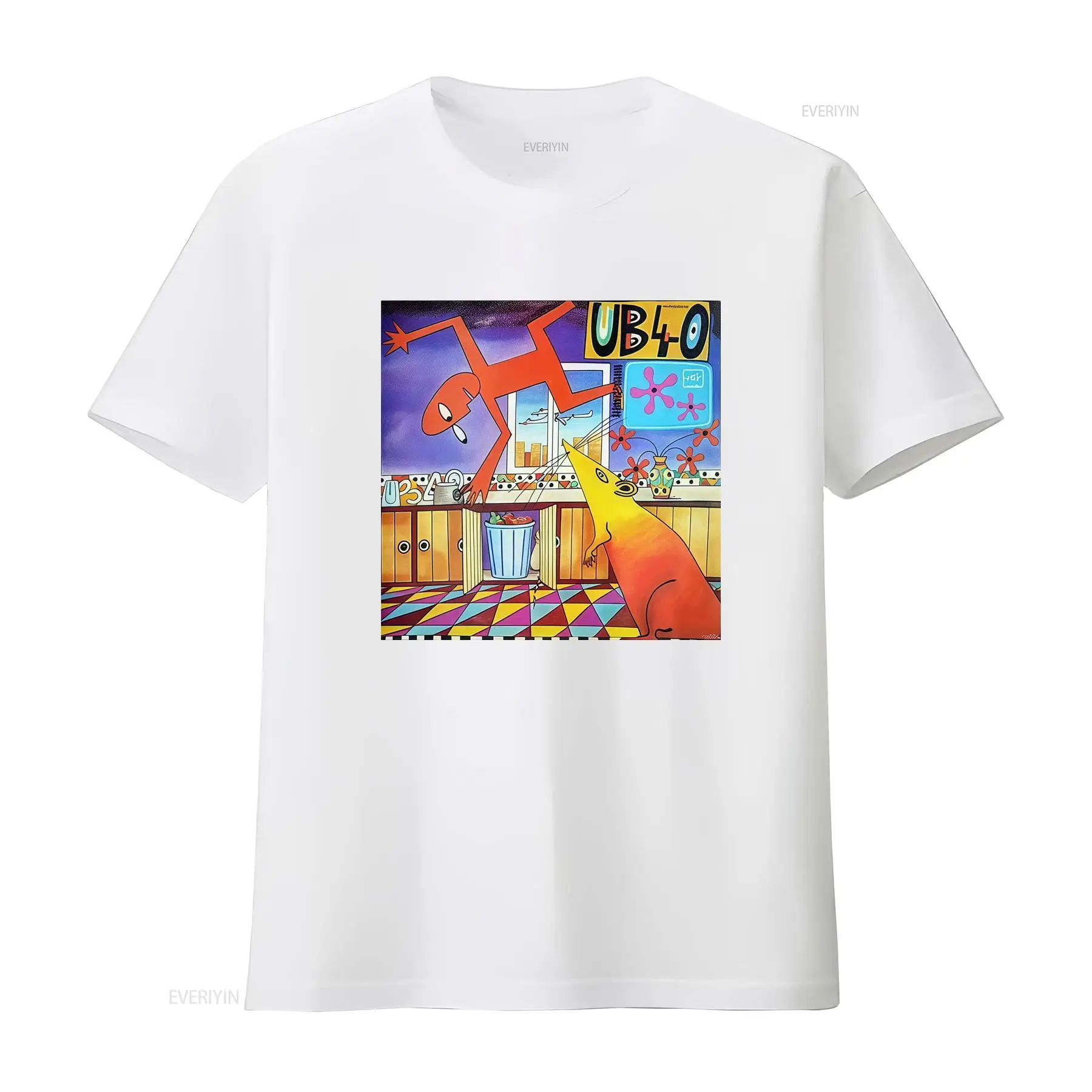UB40 Rat In The Kitchen T-shir - Streetwear Brand From China recensie en prijs