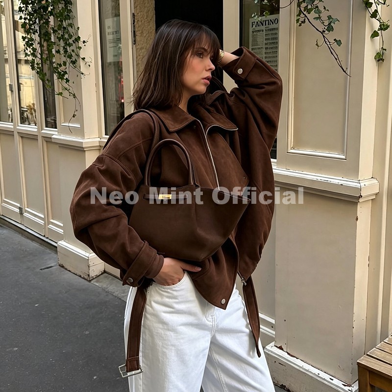 Neo Mint Herfst Nieuwe Bruine  - Streetwear Brand Designs recensie en prijs