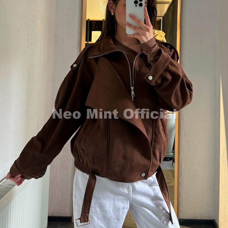 Neo Mint Herfst Nieuwe Bruine  - Streetwear Brand Designs recensie en prijs