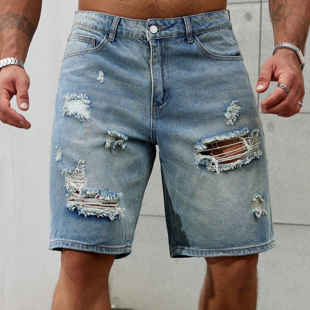 Nieuwe Mode Heren Gescheurde K - Streetwear Brand New recensie en prijs
