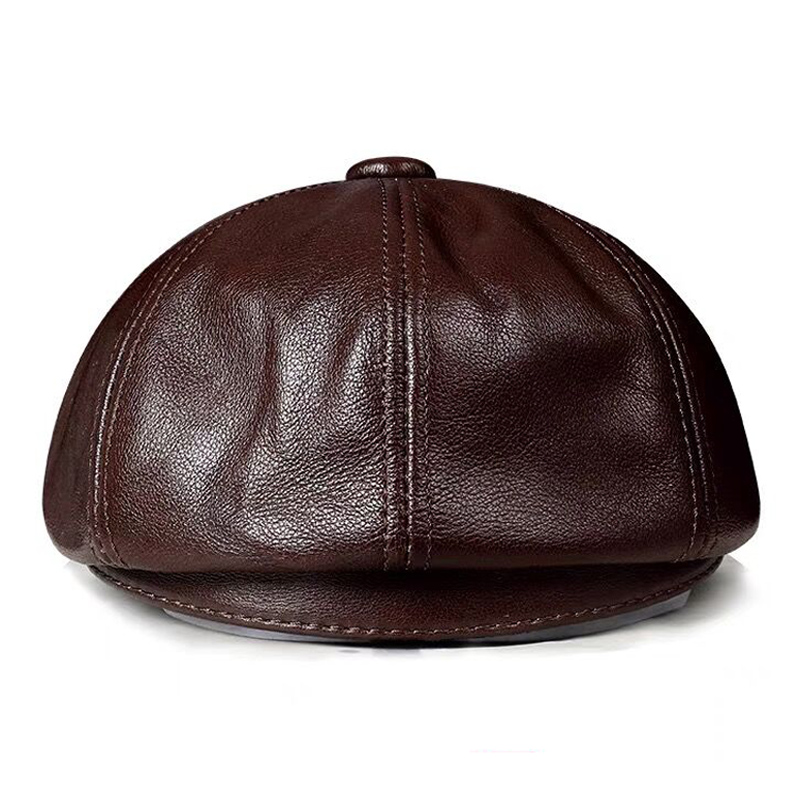Lente nieuwe lederen hoed cap  - Streetwear Brand Hats recensie en prijs