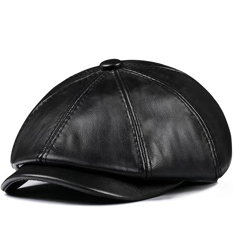 Lente nieuwe lederen hoed cap  - Streetwear Brand Hats recensie en prijs