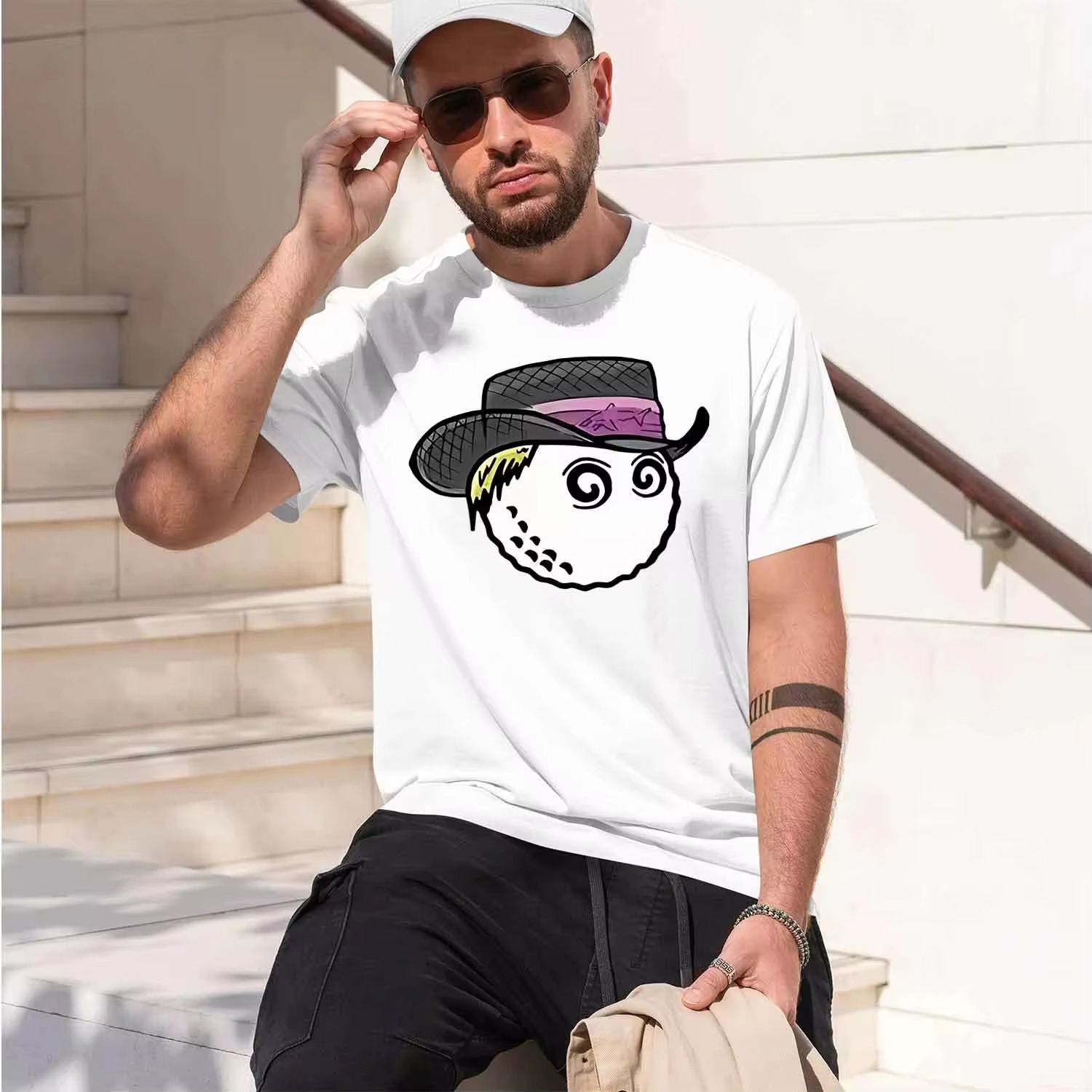 Unisex trendy grafisch T-shirt - Streetwear Brand From China recensie en prijs